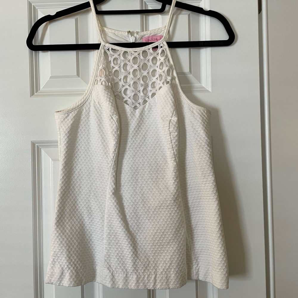 White Lilly Pulitzer Tank top